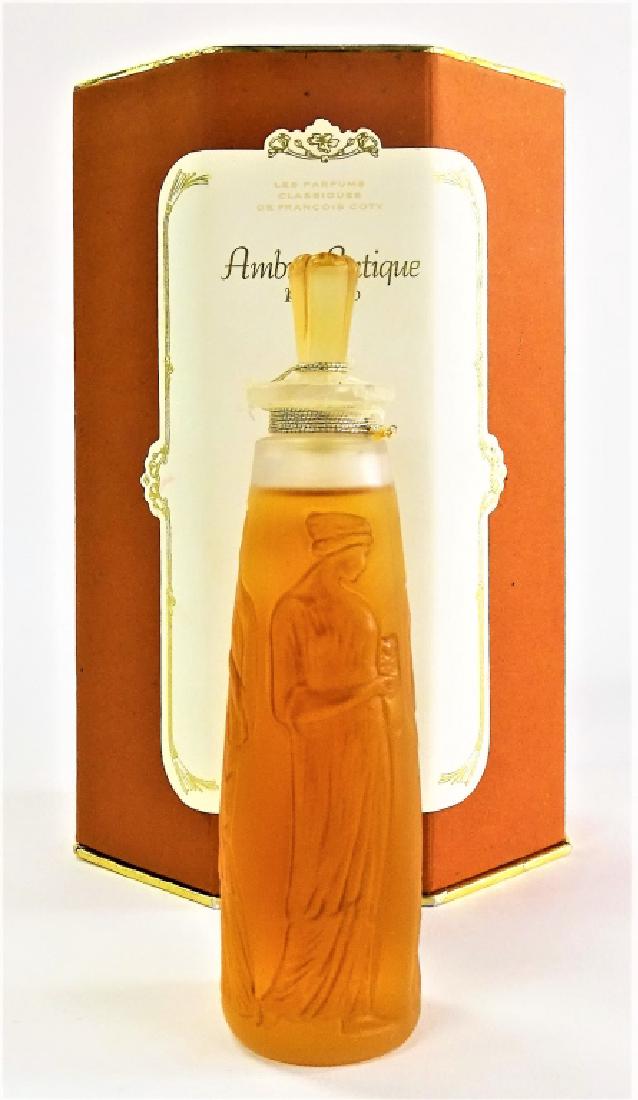 LALIQUE FRANCE 'AMBRE ANTIQUE' PERFUME BOTTLE 1995 (1 of 6)