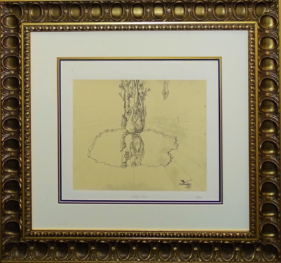 SALVADOR DALI 'DESTINO SUITE' COLOR SERIGRAPH #62 (1 of 5)