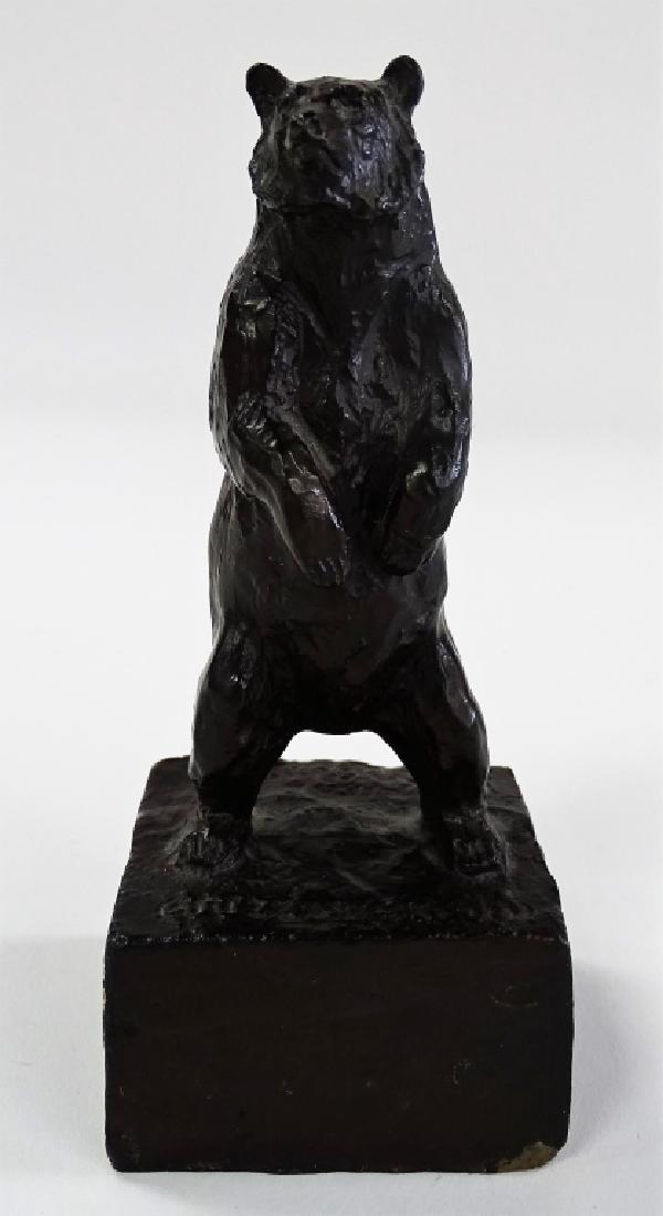 BOB SCRIVER "GRIZZLY SKETCH" BRONZE FIGURE (1 of 2)