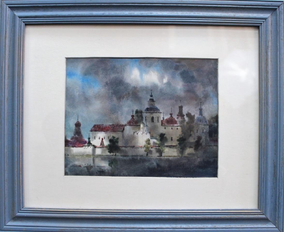VLADIMIR VLADIMIROV (RUSSIAN1900-1948) WATER COLOR (1 of 6)