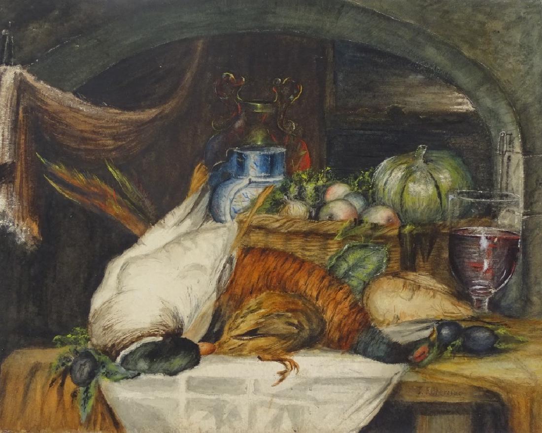 John Frederick Herring (1795-1865) water color (1 of 5)