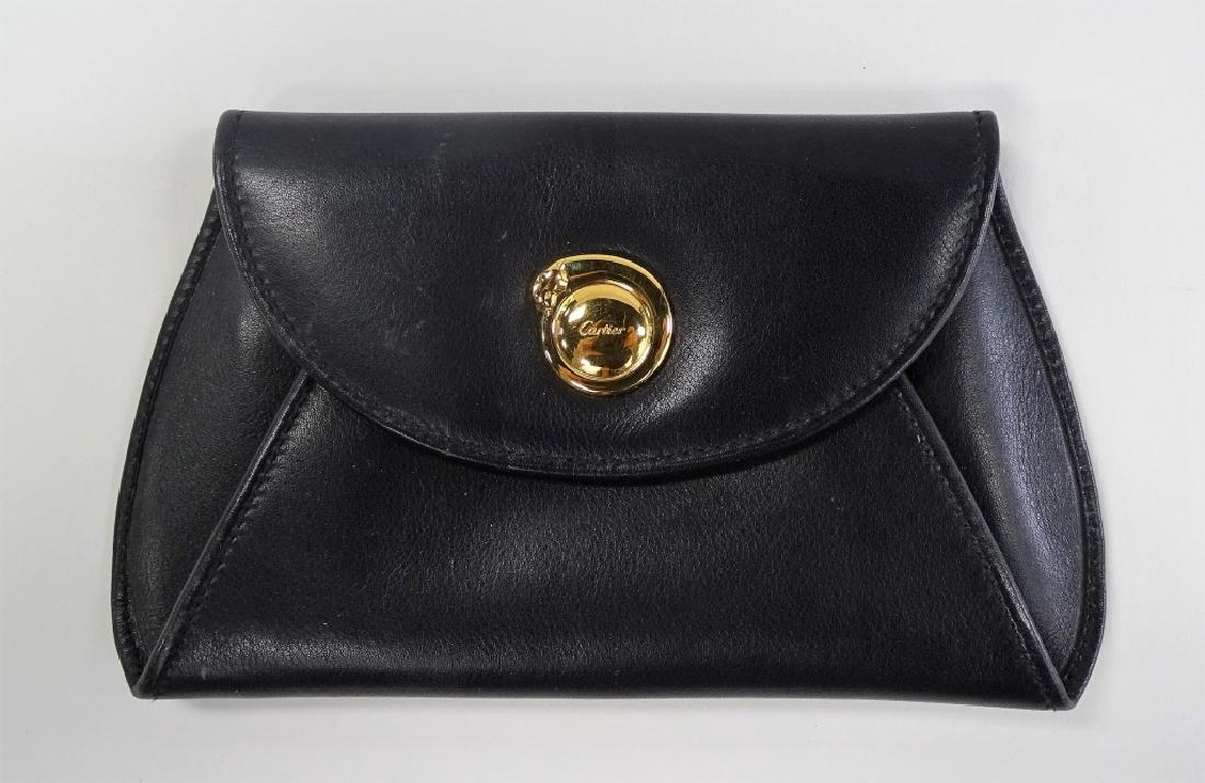 CARTIER DESIGNER LEATHER LADIES COIN PURSE (1 of 2)