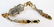 LADIES RETRO 14KT TWO TONE FILIGREE BRACELET - 3