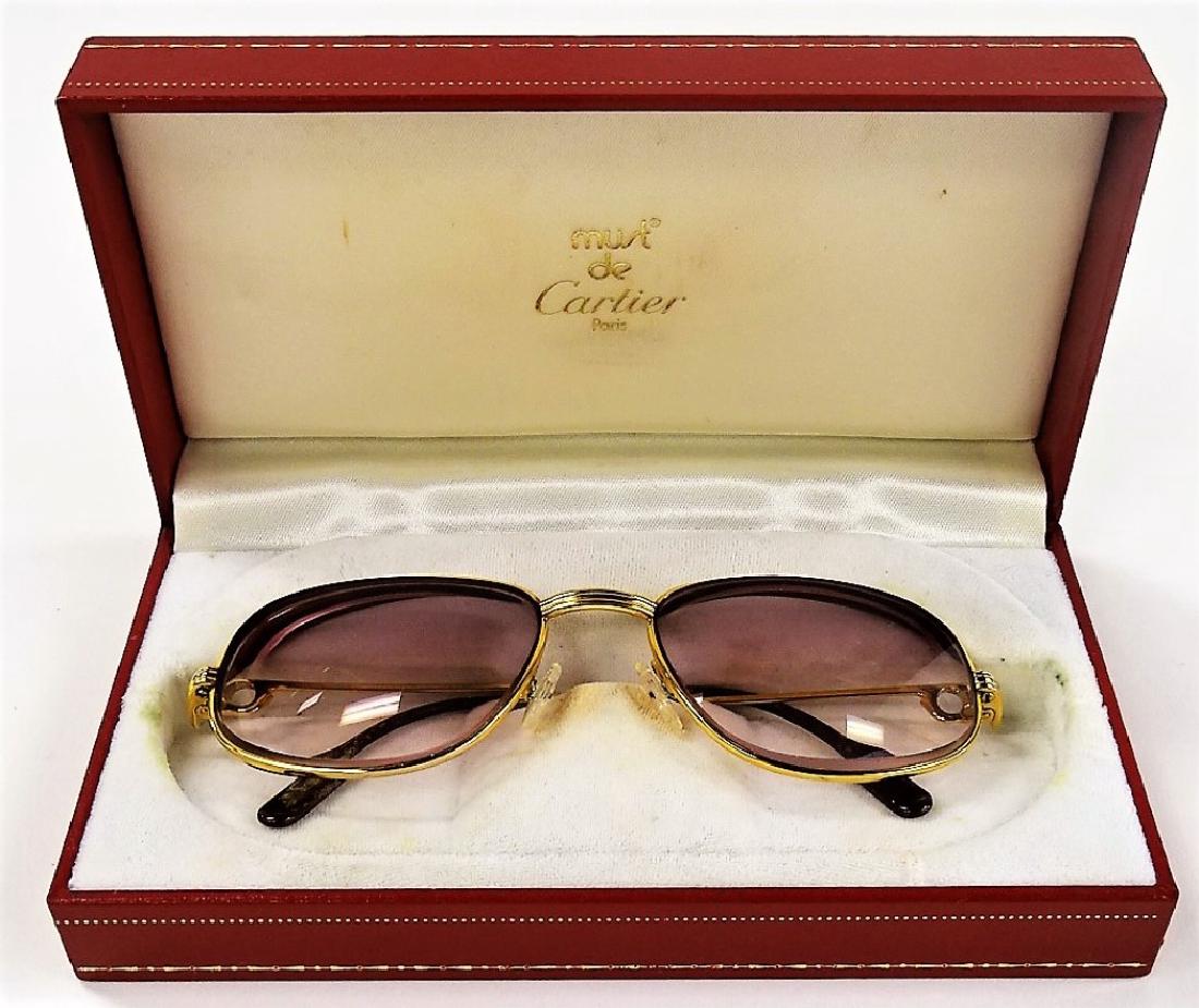 CARTIER FRANCE MENS MODEL NO. 135 SUNGLASSES (1 of 7)