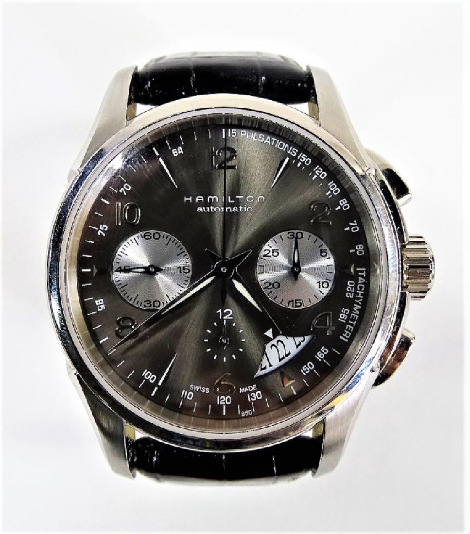 HAMILTON JAZZMASTER CHRONO 7753 AUTOMATIC WATCH (1 of 5)