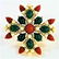 VINTAGE HUGE TRIFARI STAR BURST BROOCH