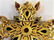 VINTAGE HUGE TRIFARI STAR BURST BROOCH - 3