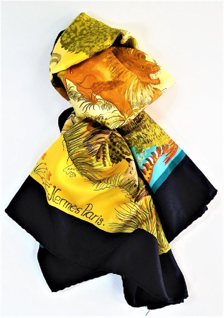 VINTAGE HERMES SILK SCARF NUBA MOUNTAIN (1 of 5)