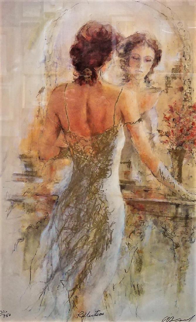 GARY BENFIELD SERIGRAPH TITLED 'REFLECTIONS' (1 of 6)