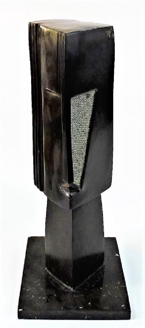 20TH C. AFRICAN SHONA CARVED SPRINGSTONE SCULPTURE (1 of 4)