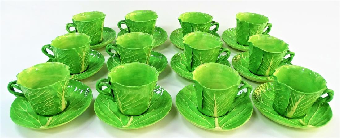 DODIE THAYER LETTUCE WARE SET OF 12 CUPS & SAUCERS (1 of 4)
