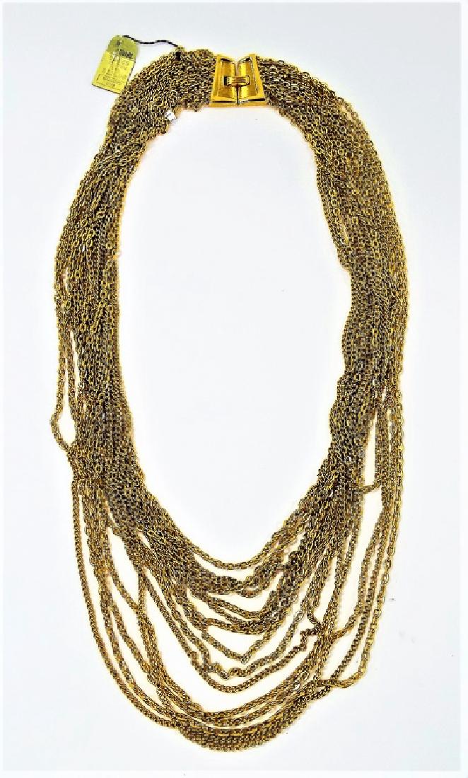 LADIES' VTG TRIFARI HIGH FASHION COSTUME NECKLACE (1 of 2)
