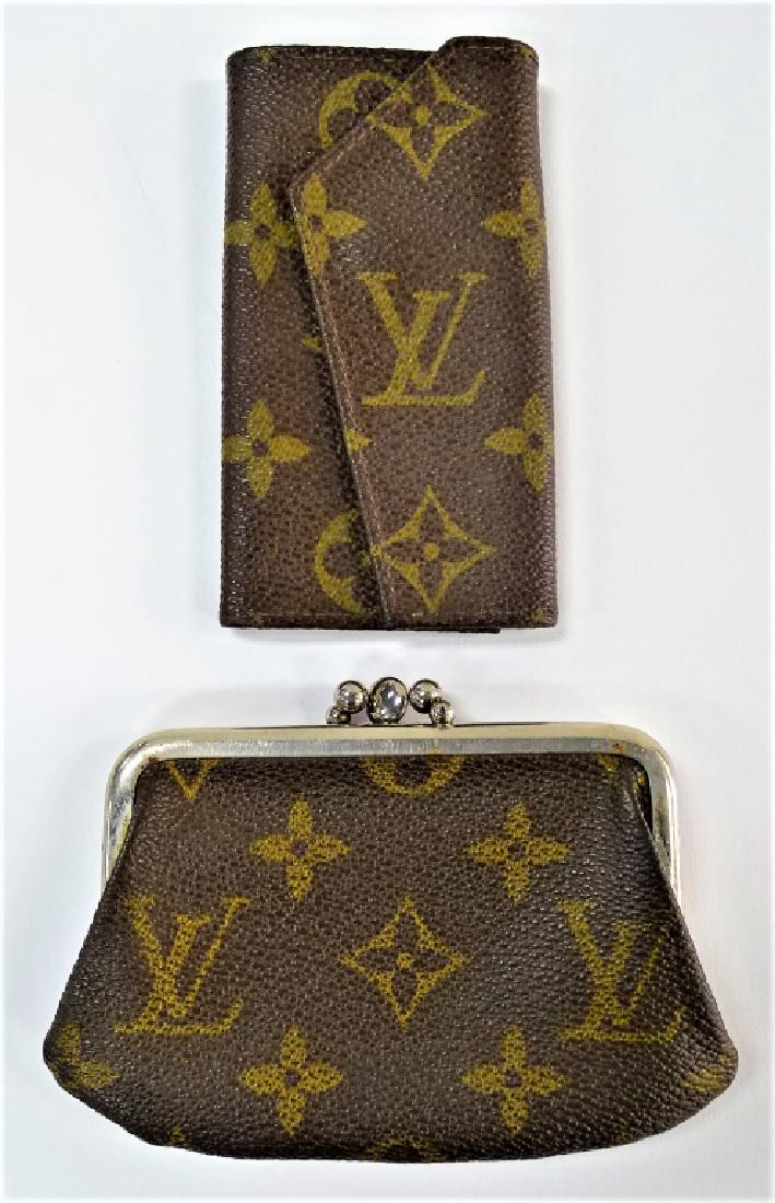 2 LOUIS VUITTON MONOGRAM LEATHER ACCESSORIES (1 of 4)