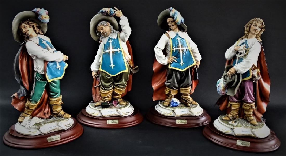 LOT OF 4 CORTESE PORCELAIN STATUES (1 of 1)