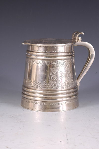 19th Century Russian Silver Tankard