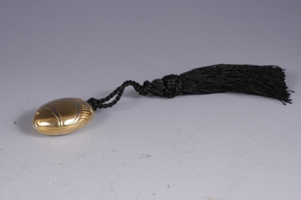 BULGARI BVLGARI 18K Two-Tone Gold Fish Pill Box