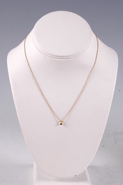 TIFFANY&CO. Peretti 18k Gold Pendant Necklace