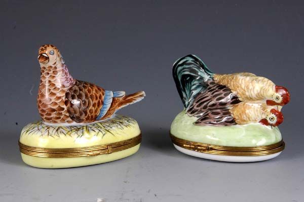 2 Limogue Bird Boxes - 1970s