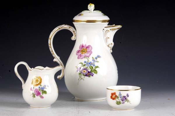 3 pc. Meissen Coffee set