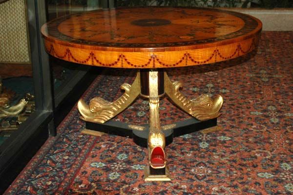 Exquisite Satinwood Center Table