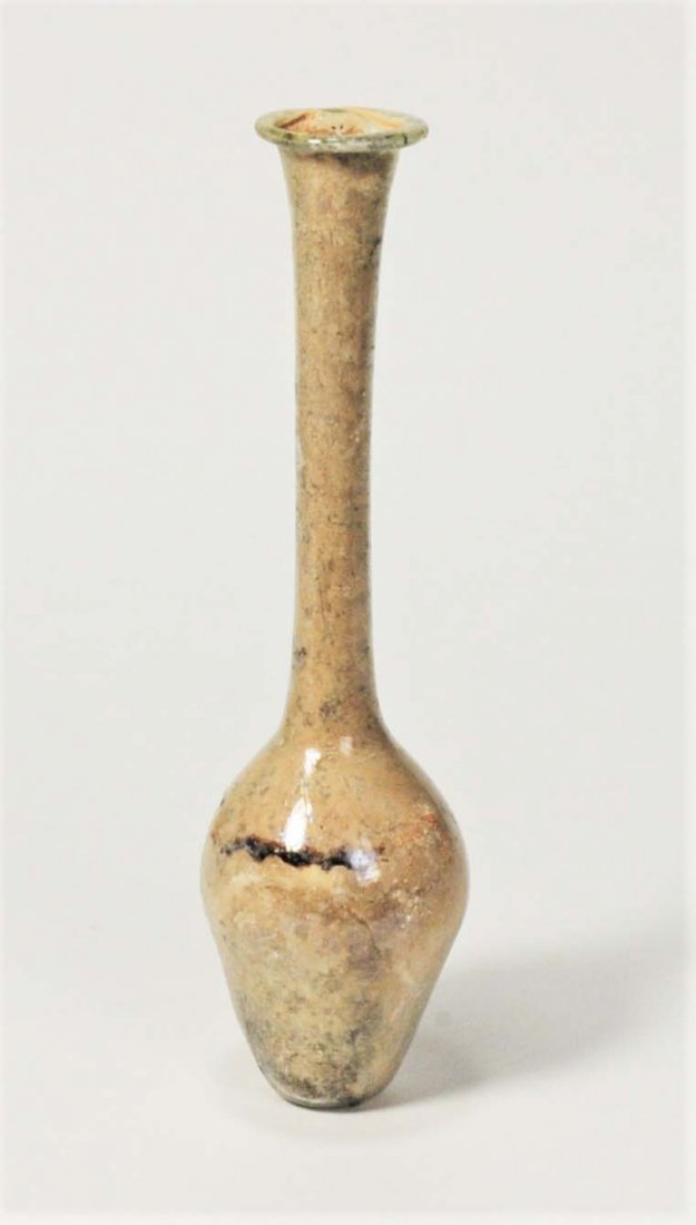 A Tall Roman Glass Flask (1 of 3)