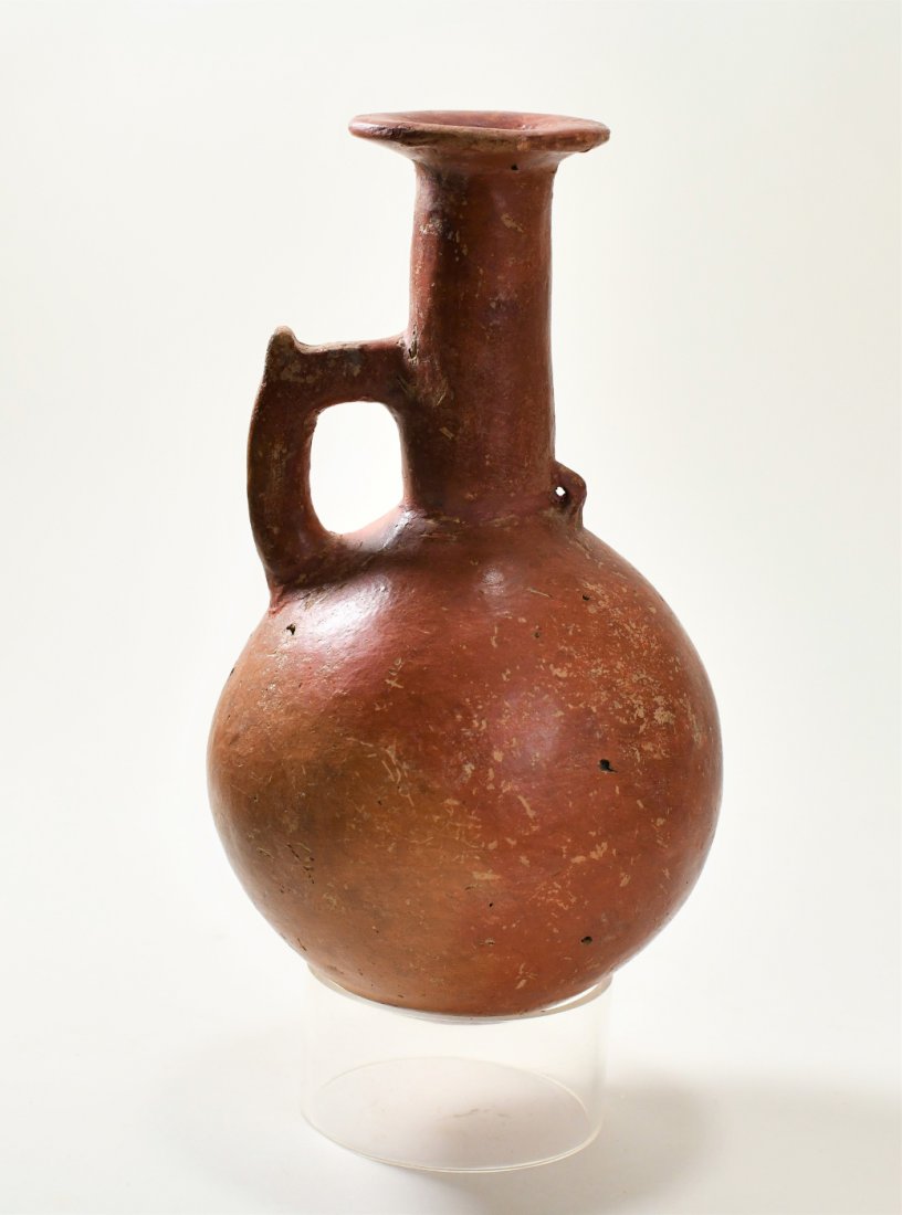 A Cypriot Red ware Pottery Jug (1 of 2)