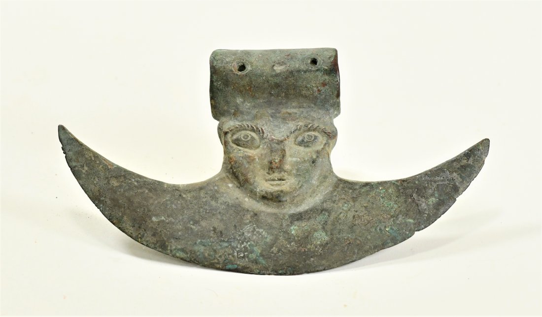 A Fine Viking Decorated Bronze Axe Head (1 of 2)