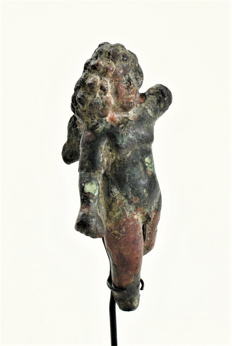 A Roman Bronze Figure of a Winged Eros (1 of 4)
