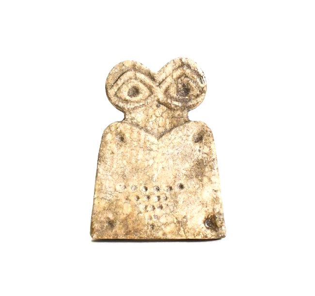 A Rare Tel-Brak Female Marble Eye Idol (1 of 3)