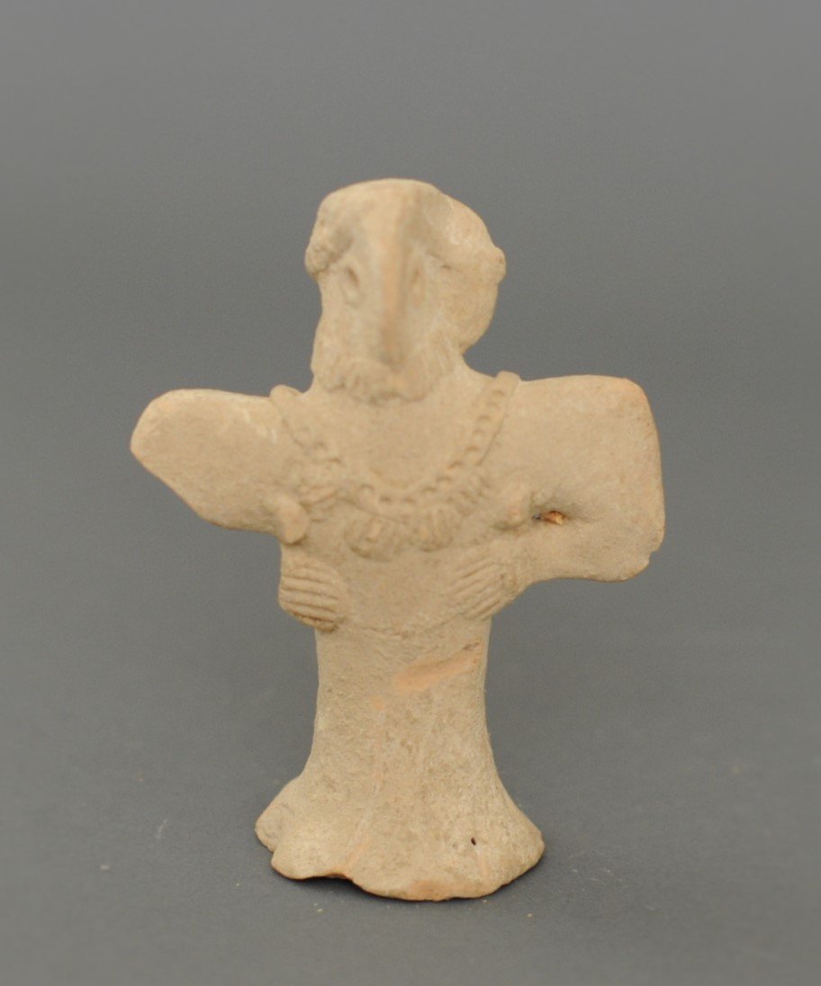 Near Eastern Clay Figure of an Idol (1 of 2)