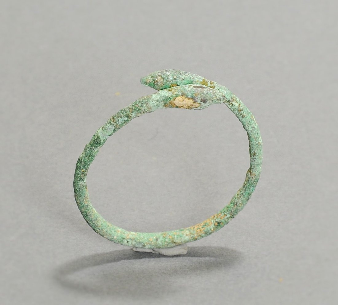 Roman Bronze Snake Bracelet (1 of 1)