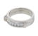 Genuine 0.30 CTW Diamond Wedding Band Ring in Platinum