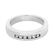 Genuine 0.24 CTW Diamond Wedding Band Ring in Platinum