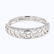 Genuine 0.42 CTW Diamond Wedding Band Ring in Platinum
