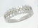 Genuine 0.59 CTW Diamond Wedding Band Ring in Platinum