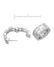 1.38 CTW Pink Sapphire & Diamond Earrings 18K White - 2