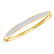 4.01 CTW Diamond Bangle 14K Yellow Gold - REF-489N3A