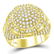 3 CTW Diamond Mens Ring 14K Yellow Gold - REF-296H7M