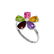 Genuine 2.22 ctw Pink Topaz, Citrine & Amethyst &