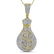 Mens Diamond Money Bag Dollar Sign Charm Pendant 1.00