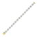 5 & 5/8 CTW Mens Round Diamond Gucci Link Fashion - 2