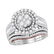 2 & 1/2 CTW Round Diamond Bridal Wedding Engagement
