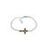 Genuine 1.15 ctw Garnet Bracelet 14KT White Gold -