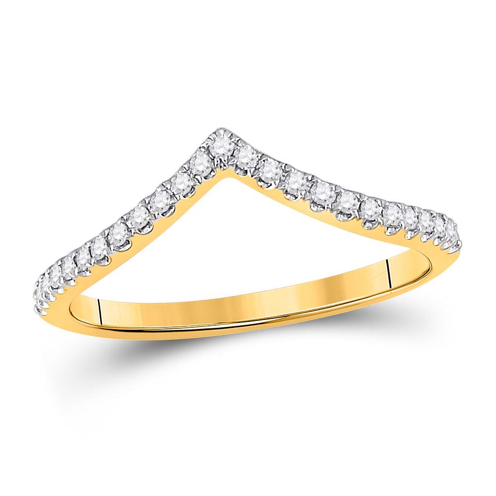 Round Diamond Chevron Stackable Band Ring 1/5 Cttw 10KT: Round Diamond Chevron Stackable Band Ring 1/5 Cttw 10KT White Gold Manufacturer Suggested Retail Price: $ 940.00 10kt White Gold Womens Round Diamond Chevron Stackable Band Ring 1/5 Cttw. Combined dia