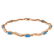 Genuine 2.16 ctw Blue Topaz & Diamond Bracelet Jewelry