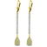 Genuine 1.64 ctw Opal & Diamond Earrings Jewelry 14KT