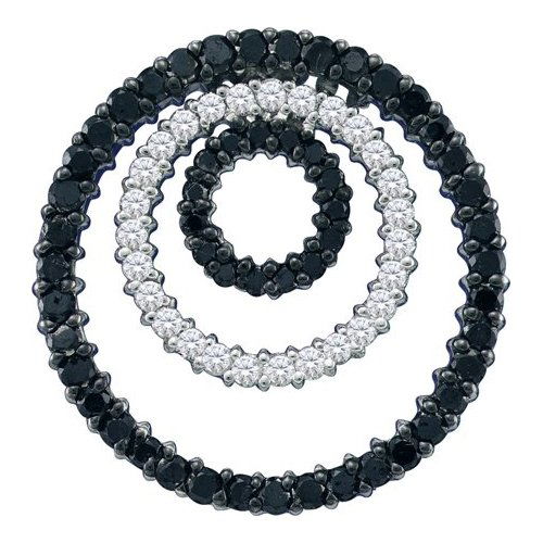1CTW White and Black Diamond Circle 14KT Pendant White: REF-67X4K --- 1CTW White and Black Diamond Circle 14KT Pendant White Gold - SKU: 54181 Manufacturer's Suggested Retail Price: $ 1800.00 Product Type: Circle PendantMetal Type: 14KT White GoldMainsto