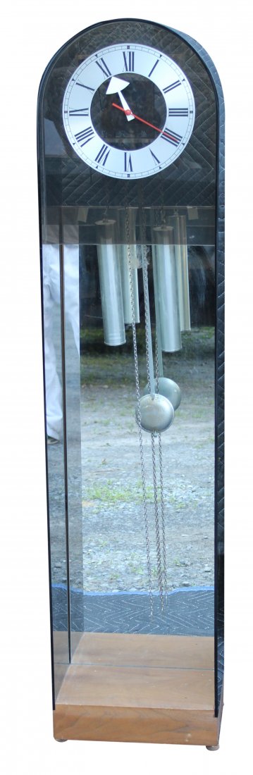 Howard Miller Mid Century Lucite Tall Case Clock (1 of 7)