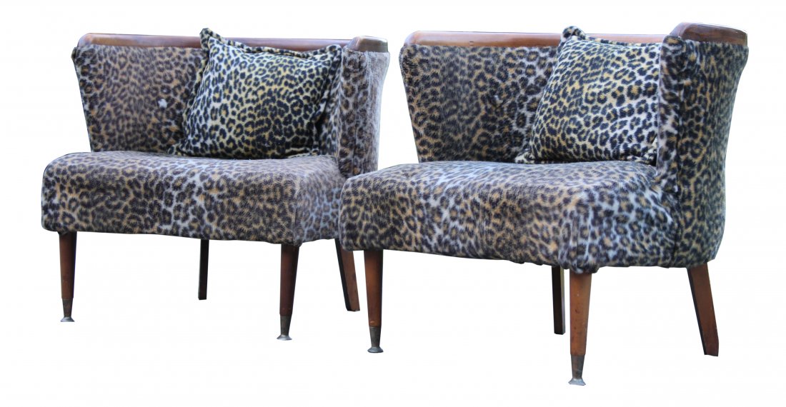 Pair Adrian Pearsall Occasional Chairs (1 of 7)
