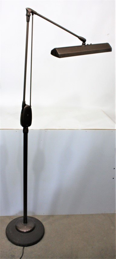 Mid Century Dazor Floating Fixture Floor Lamp (1 of 7)